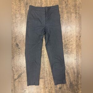 COS Modern Slim Pants – Elastic Back, Ankle Slit Detail, Size 2